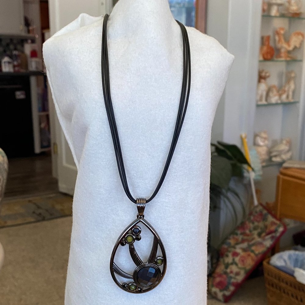 Teardrop shape Lia Sophia necklace